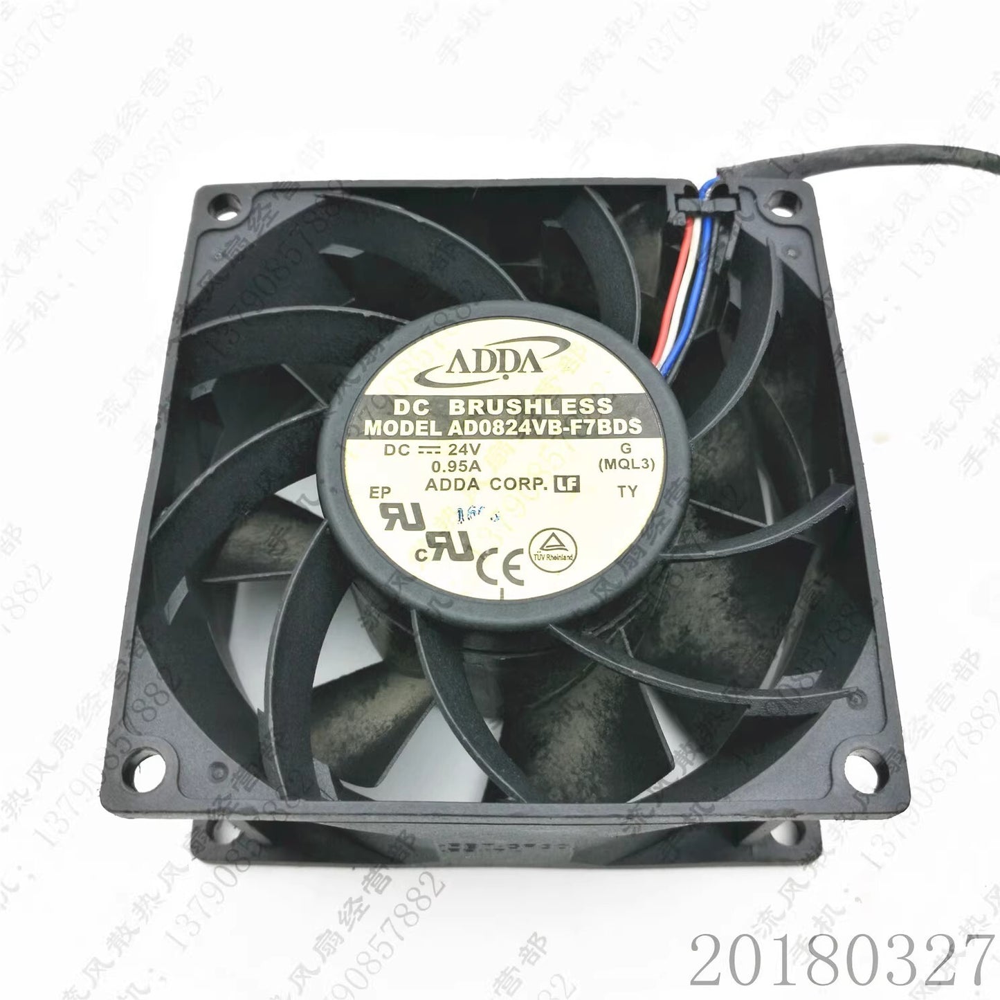 CAC CHA5024RM-25B 5025 DC24V 0.15A 5CM 2-wire Inverter Cooling Fan