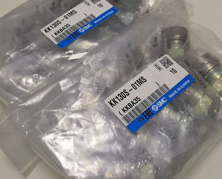 1Bag/10pcs SMC KK130S-01MS KK130S01MS Fittings Free Ship