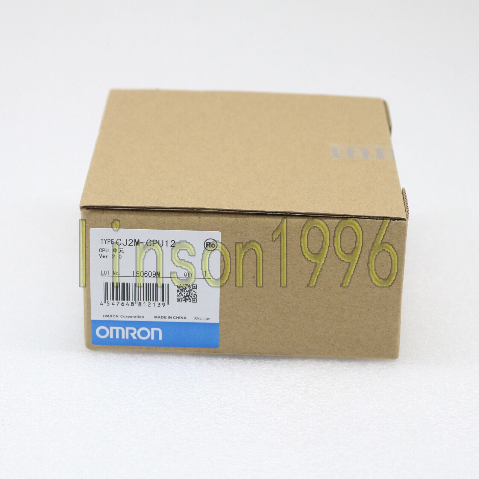 Omron CJ2M-CPU12 PLC 1-Year Warranty - OMRON