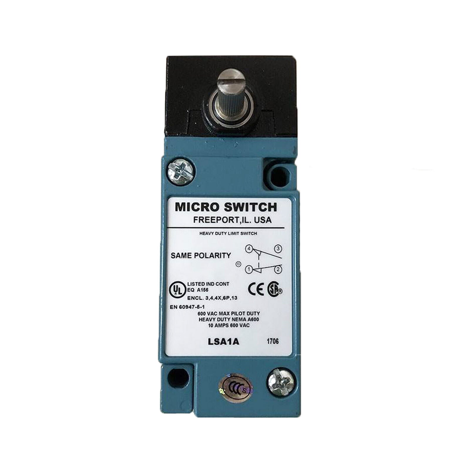 In Box Honeywell Micro Switch LSA1A Heavy Duty Limit Switch