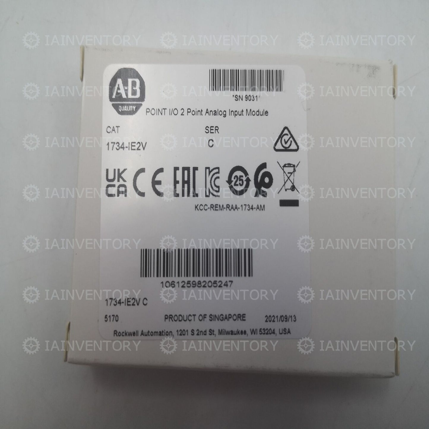 Allen Bradley 1734-IE2V POINT 2 Point Analog Input Module - ALLEN BRADLEY