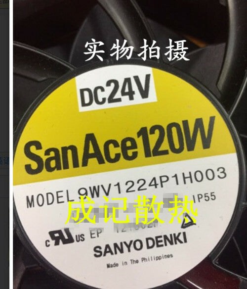 1pcs Sanyo 9WV1224P1H003 12038 24V 12cm for Fanuc CNC Inverter Fan