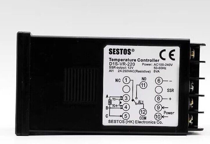 1Pcs Sestos Intelligent Temperature Controller D1S-VR-220