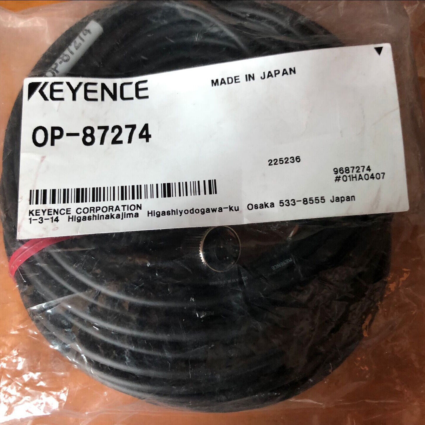 KEYENCE OP-87274 Accords Cable - KEYENCE