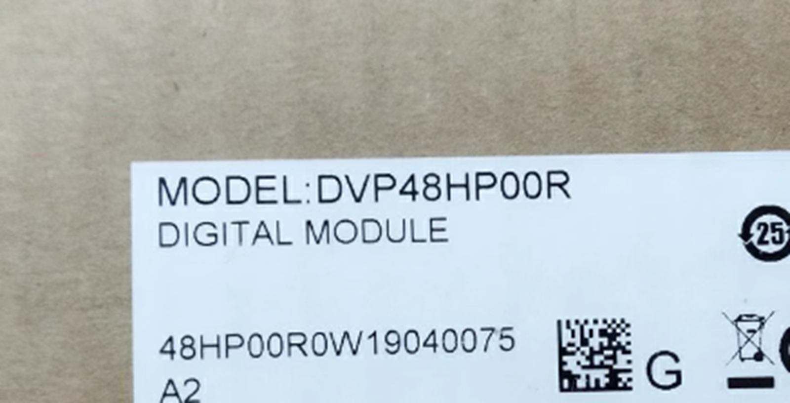 new  DELTA DVP48HP00R DIGITAL EXTENSION MODULE 48-POINT 24DI RELAY AC POWER PLC DELTA