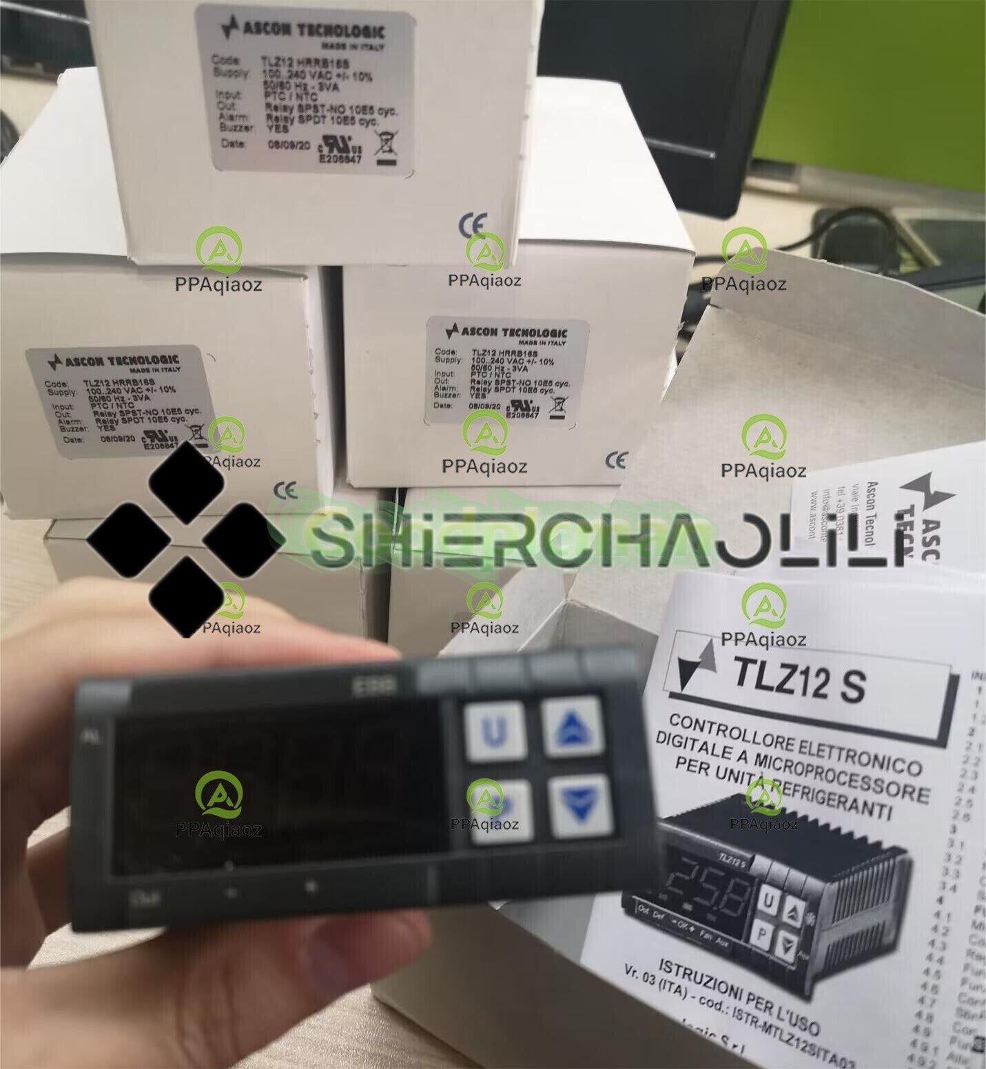 1pcs ASCON TLZ12HRRB16S 100-240VAC 50/60Hz 3VA PTC/NTC .#P