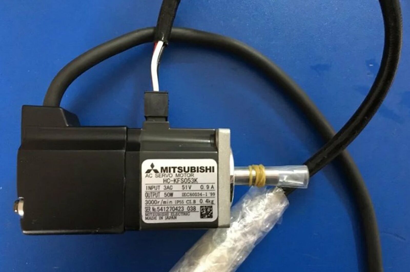 Mitsubishi servo motor HC-KFS053K tested in good condition - MITSUBISHI