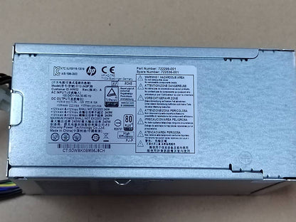 new HP ProDesk 400 G1 722299-001,722536-001, D12-240P3B Power Supply