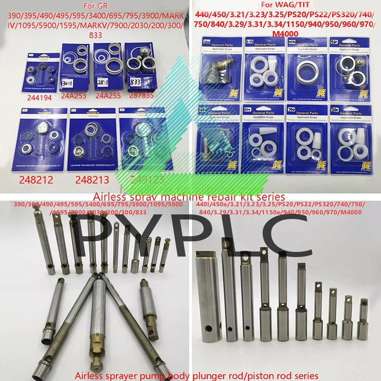 220CC Pneumatic airless sprayer pump Pump body assembly 24B823 for Xtreme X30X60