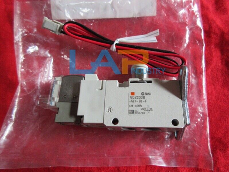 SMC VQZ232B-5L1-C6-F Solenoid Valve - High Performance, 1 Piece - SMC