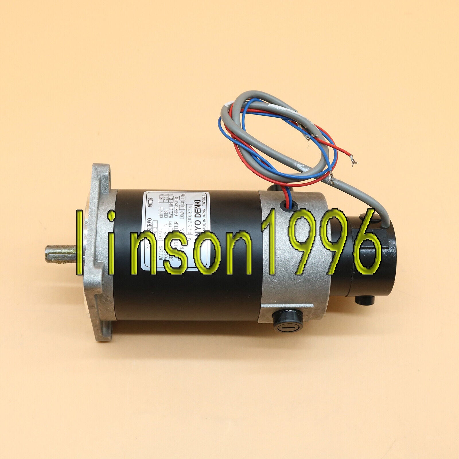 new 1pc  For SANYO M818T-031 Servo Motor One year SANYO