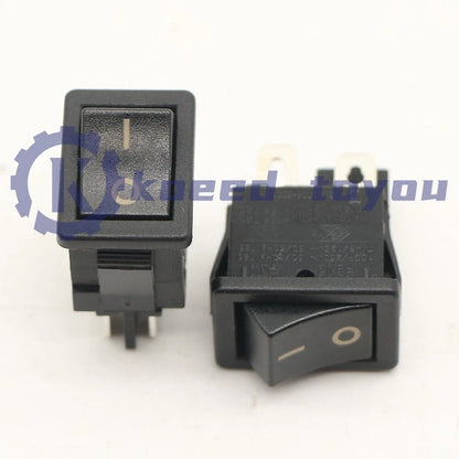 1PC RONG FENG RF-1003 TV-5 Rocker Switch 4 Pins 2 Positions 10A 250VAC T85