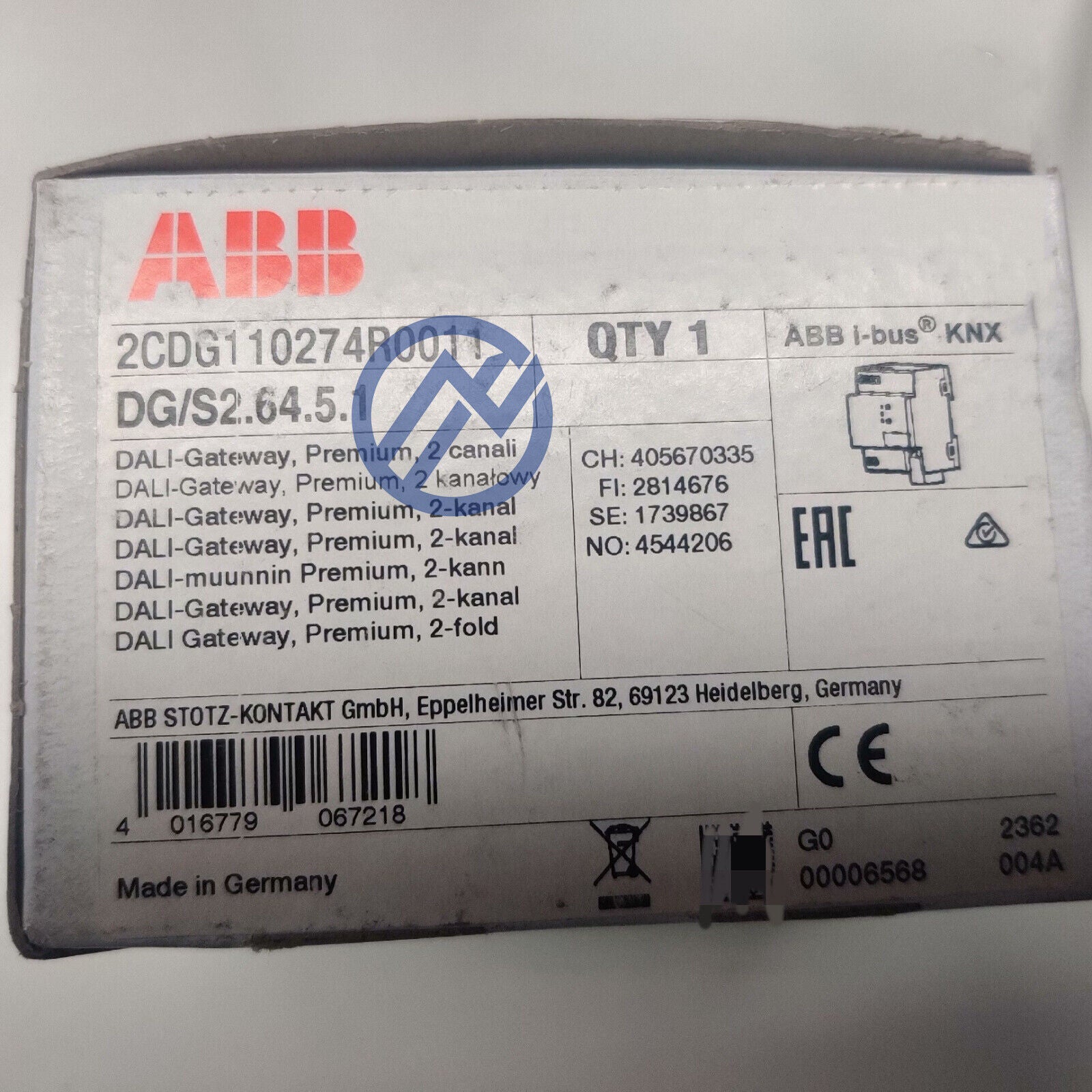 new DG/S2.64.5.1 ABB module expedited express - ABB