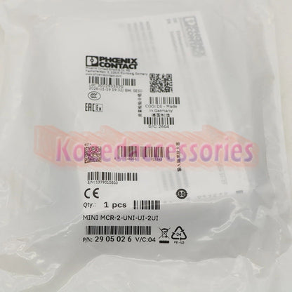 1PC Phoenix MCR-2-UNI-UI-2UI Contact Signal Duplicator 0-24mA 0-12V 2905026