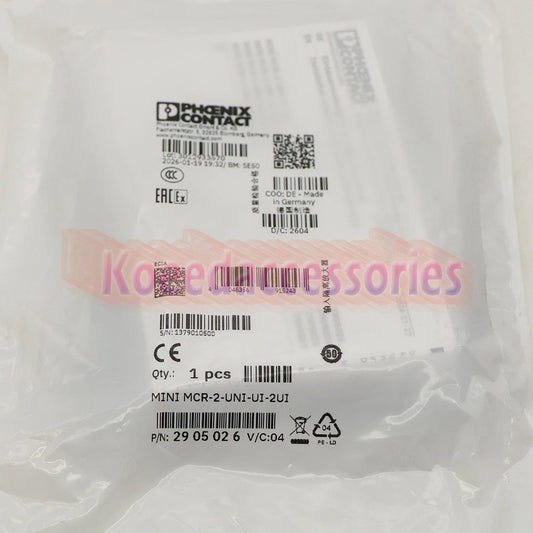 1PC Phoenix MCR-2-UNI-UI-2UI Contact Signal Duplicator 0-24mA 0-12V 2905026