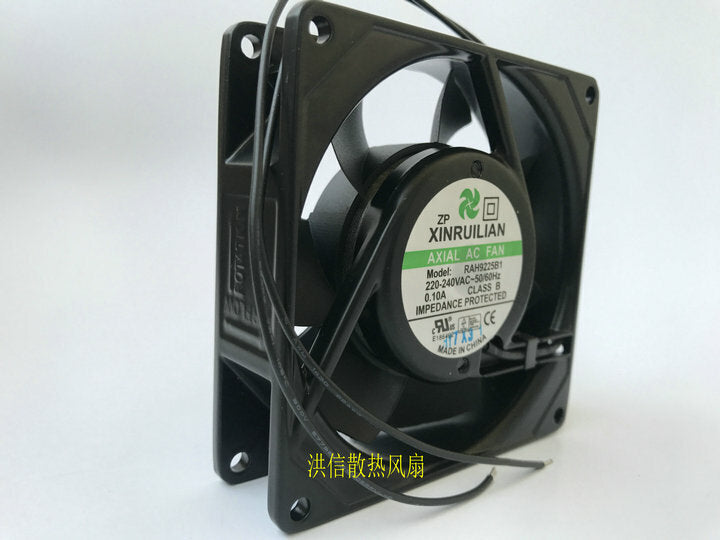 XINRUILIAN RAH9225B1 220-240VAC~50/60Hz 0.10A high temperature resistant fan