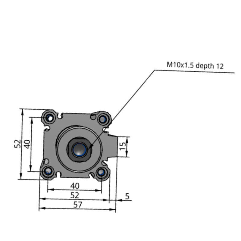 1PCS for SMC air cylinder MKB40-50RZ Rotate the clamping Angle cylinder