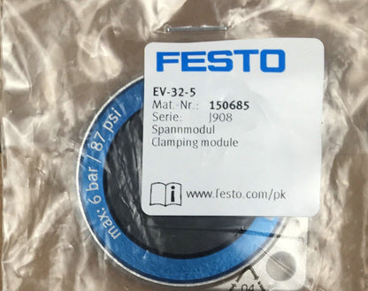 FESTO EV-32-5 150685 Diaphragm Clamping Cylinder - FESTO