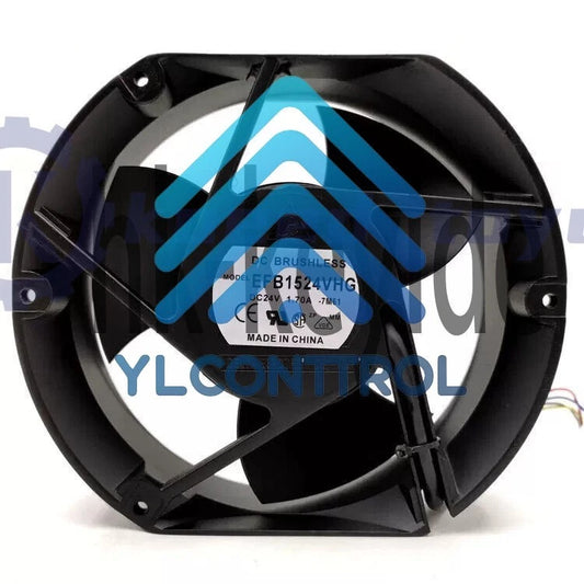 1Pcs Delta EFB1524VHG 24V 1.70A 17CM 2-wire inverter Gale volume fan