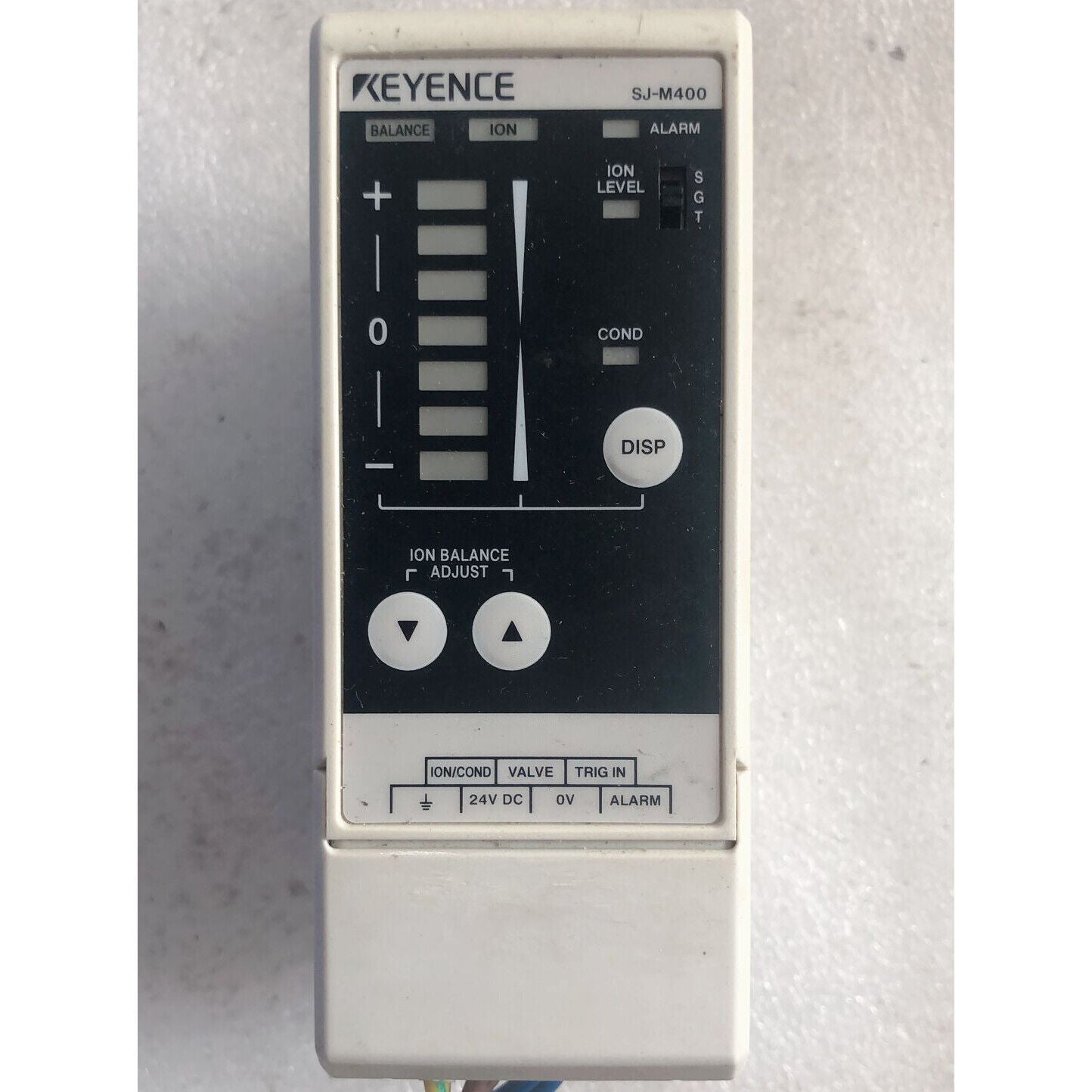 ONE KEYENCE Static Eliminator SJ-M400 – Used Industrial Component - KEYENCE