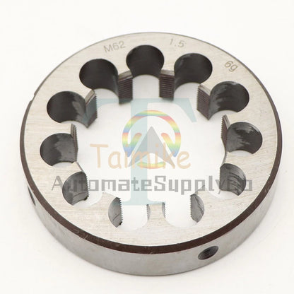 M62 X 1.5 Thread Die Right Hand, M62x1.5 Metric Round Threading Die