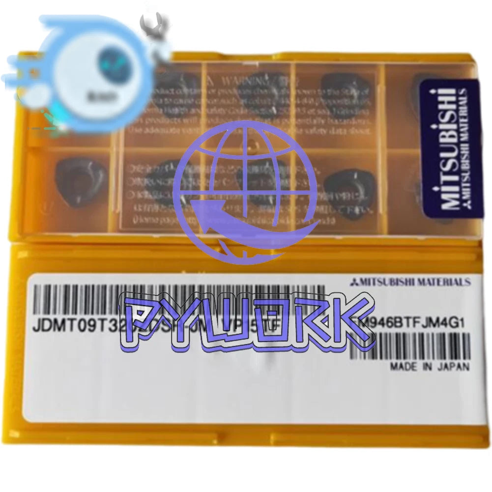 Mitsubishi JDMT09T320ZDSR-JM VP15TF Carbide Inserts (10PCS/Box)