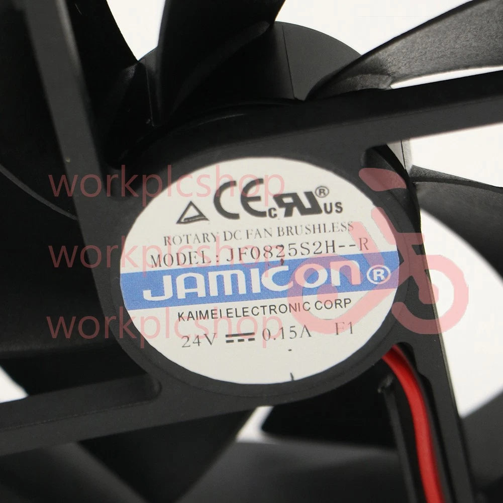 1PCS Jamicon JF0825S2H-R Inverter Silent Fan DC 24V 0.15A 80*80*25mm 2wire #US