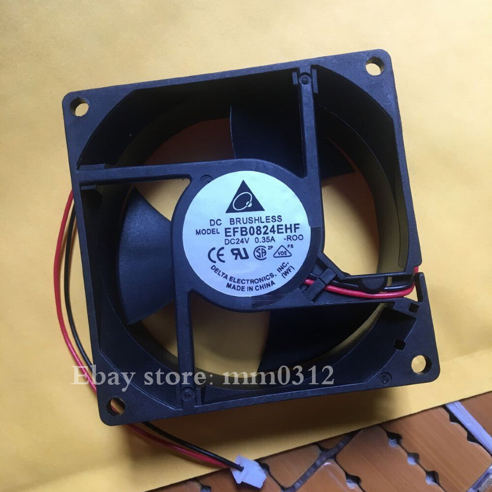 DELTA EFB0824EHF 8032 DC24V 0.35A 80*32MM 2-Pin Inverter Cooling Fan