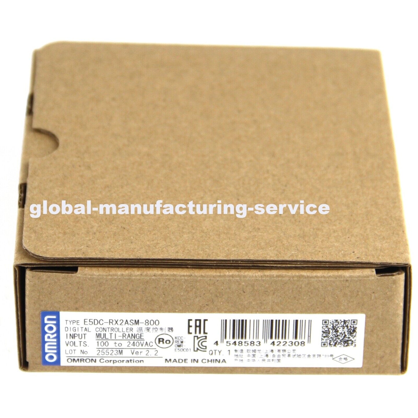 OMRON E5DC-RX2ASM-800 Digital Temperature Controller - OMRON