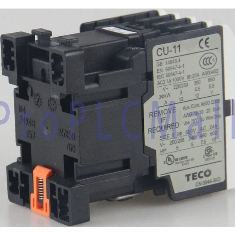 CU-11 CU 11 3A1a 220VAC TECO AC Contactor Free Shipping #F