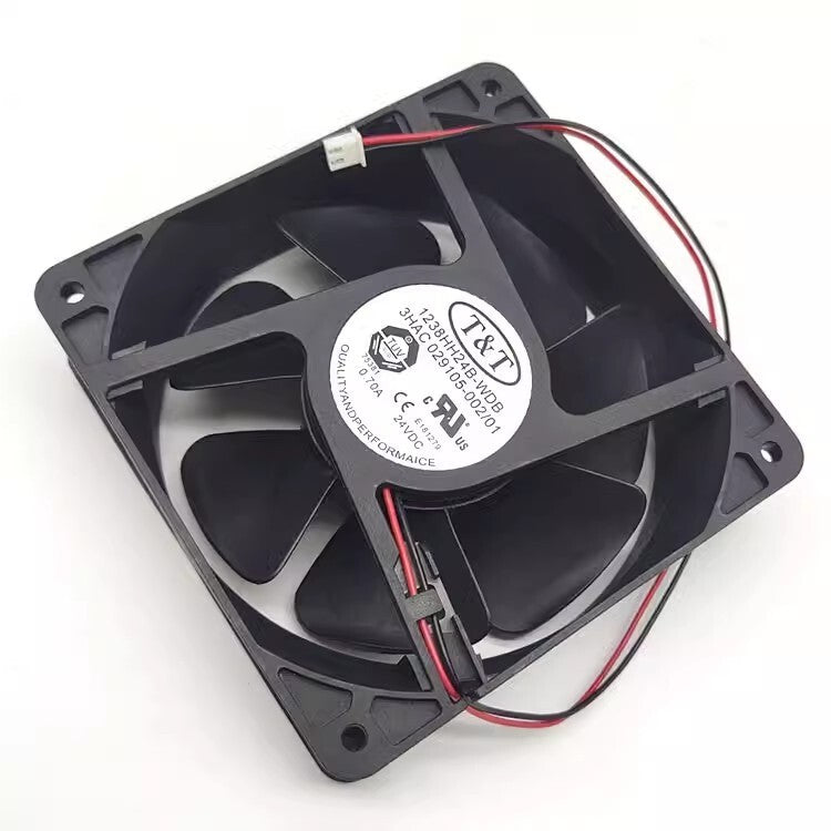 1PCS 1238HH24B-WDB DC24V 0.70A 2-Pin Cooling Fan