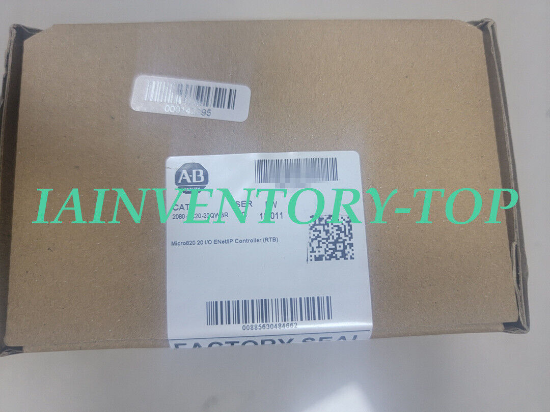 1PC New Sealed Allen Bradley 2080-LC20-20QWBR Ethernet Controller - KOEED