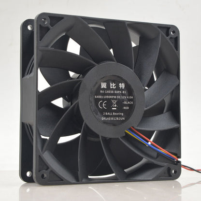1pcs R4-14038-64PK-B1 12v 4.0A large air volume fan