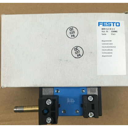 1Pc Festo MFH-5/2-D-1-C Solenoid Valve in Box | SPOT STOCKS - FESTO