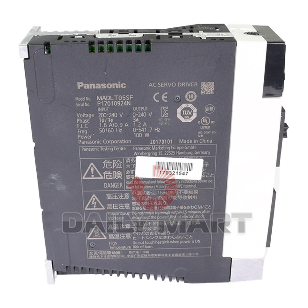 PANASONIC MADLT05SF Servo Drive