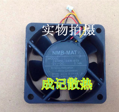 1pcs NMB 2408NL-04W-B59-T19 12V 0.14A Projector TV Fan