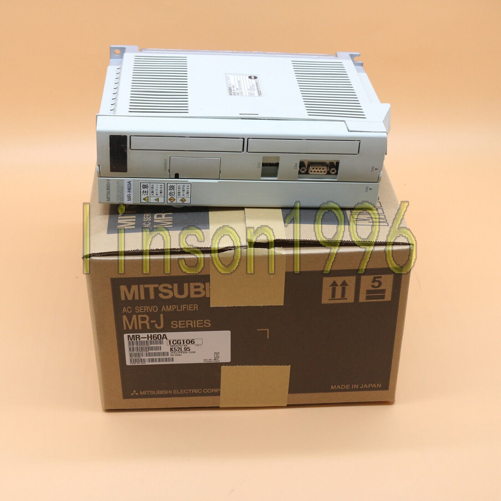 1PC Mitsubishi MR-H60A AC Servo Drive Fast Ship - MITSUBISHI