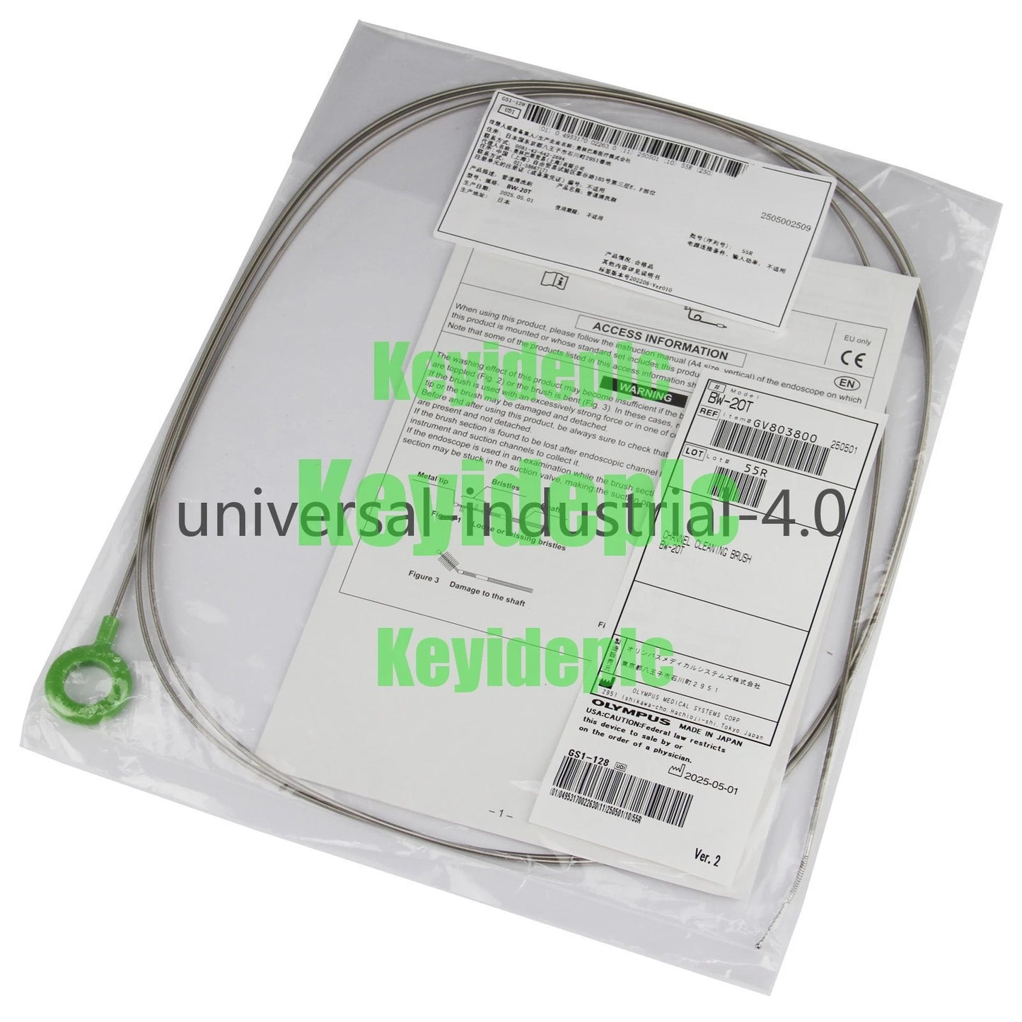 Olympus BW-20T gastroscope cleaning brush Colonoscopy Pipeline Universal #ke
