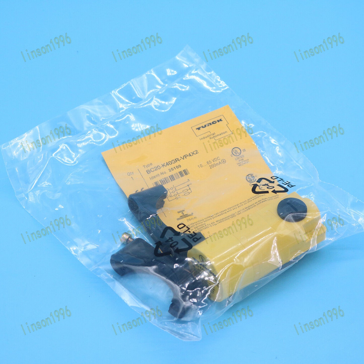 Turck BC20-K40SR-VP4X2 Proximity Sensor Fast Ship - TURCK