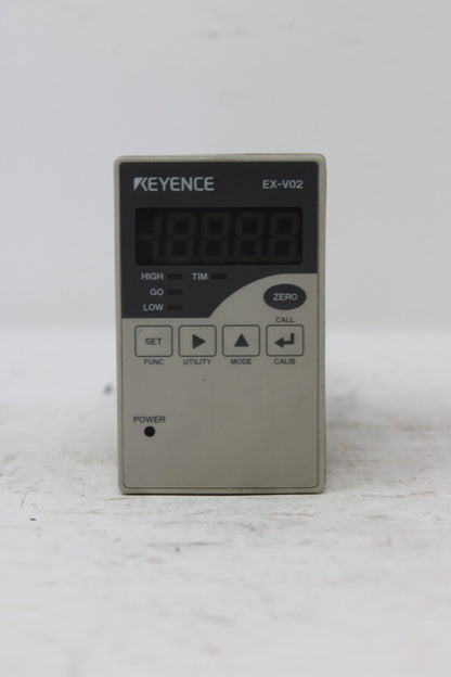 used Keyence EX-V02 Inductive Displacement Sensor - KOEED