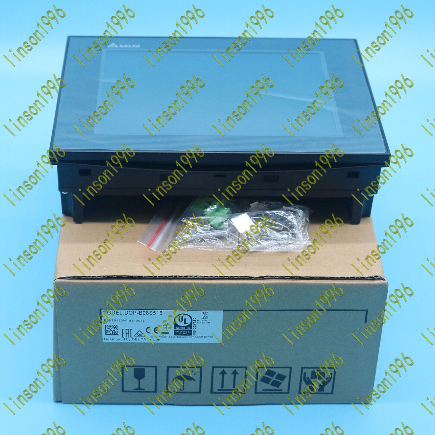 1pcs In Box Delta DOP-B08S515 Touch Panel HMIs - DELTA