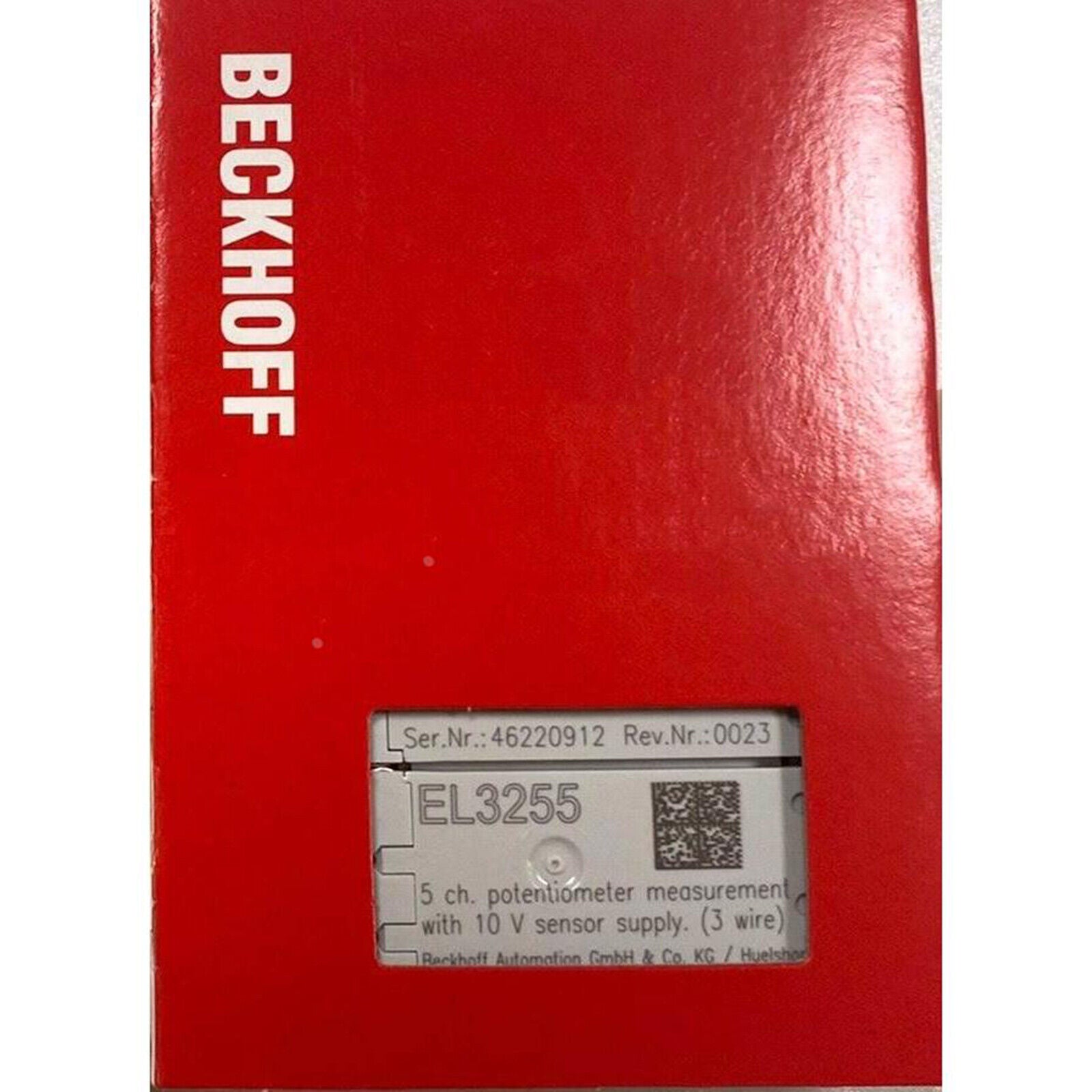 new 1PCS  EL3255 BECKHOFF Module in box