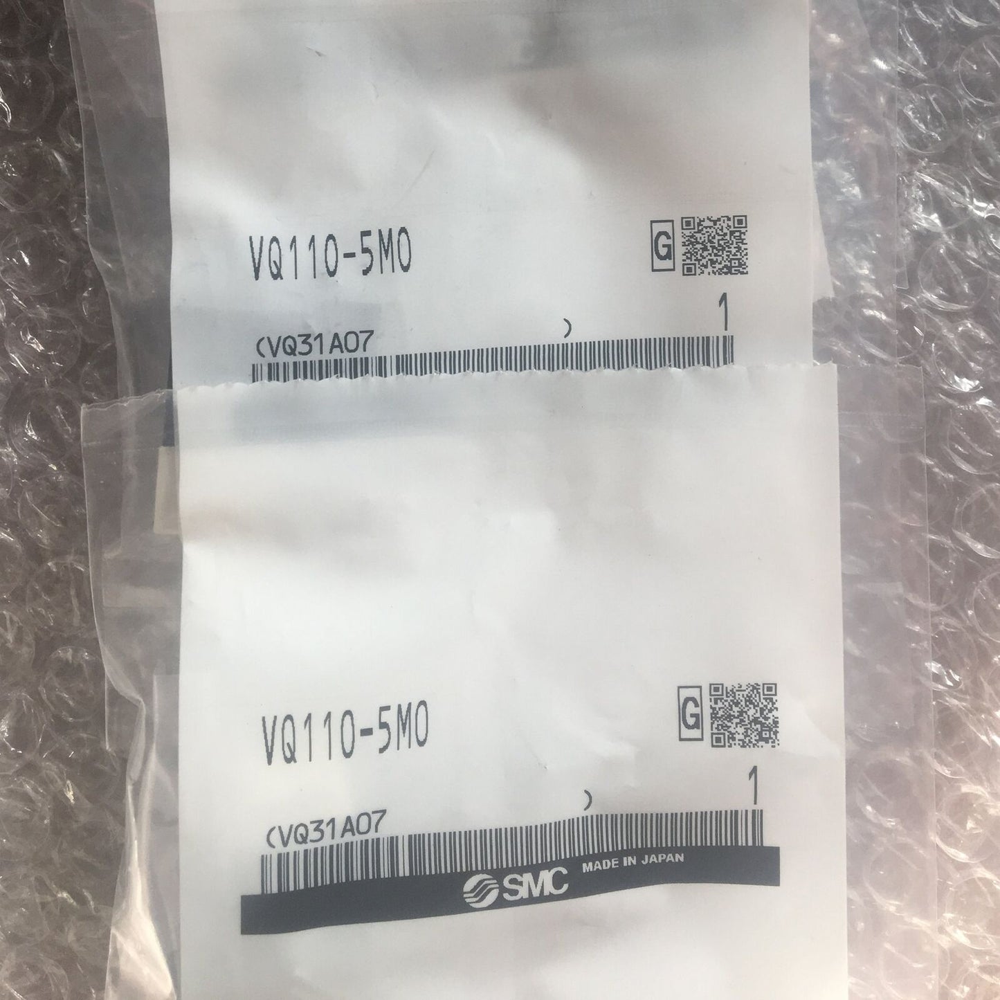 new one SMC VQ110-5MO VQ110-5MO Solenoid Valve spot stocks - SMC