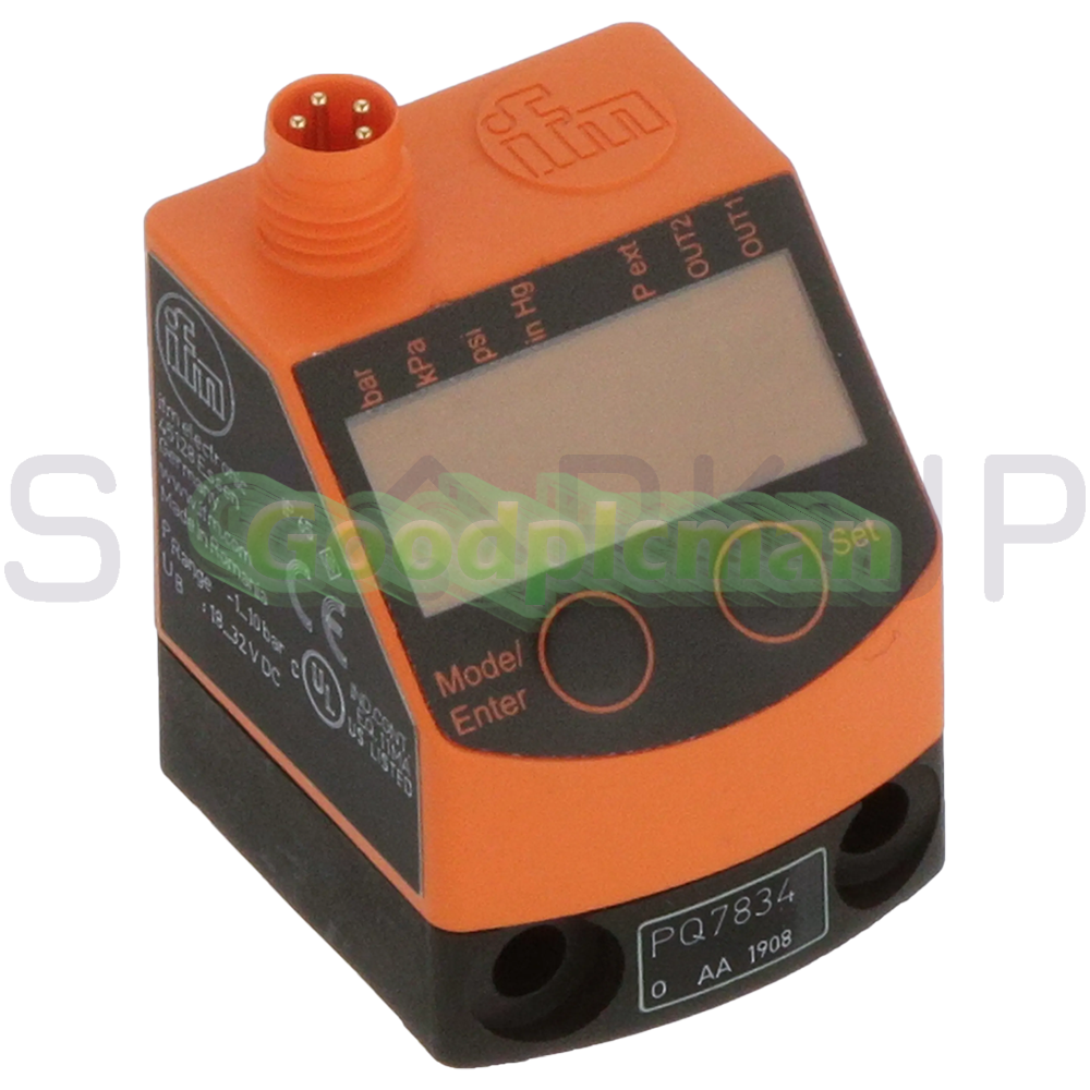 IFM PQ7834 Pressure Sensor 1Pcs/