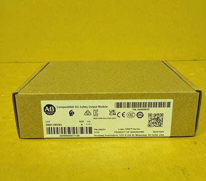 2023 New Sealed Allen Bradley 5069-OBV8S Compact 8-Ch Safety Output Module - ALLEN BRADLEY