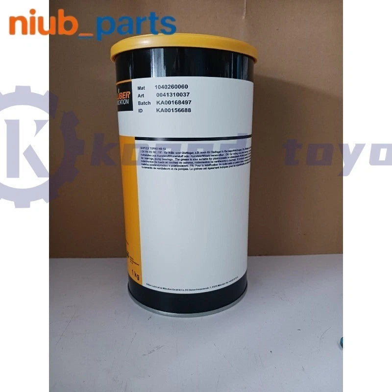 KLUBER Lubrication ISOFLEX TOPAS NB 52 Grease 1KG ( 35.3 OZ) NB52 free ship
