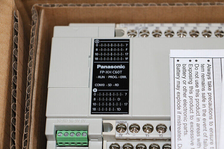 new Panasonic PLC Host AFPXHC60T-F FP-XH C60T Programmable Controller