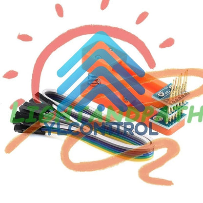 PCB Clip Test Stand 4P 5P 6P 2.54mm Spacing Pogo Pin Download Burn #Li