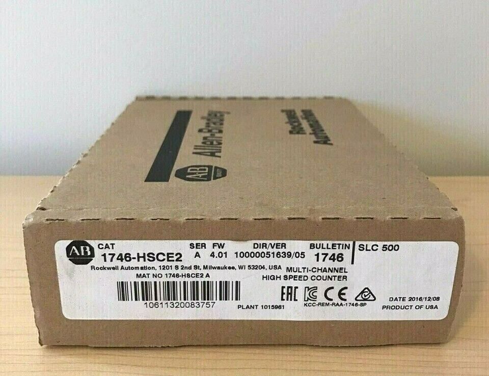 Factory Sealed AB 1746-HSCE2 SER Multi-Channel High-Speed Module - FACTORY SEALED AB