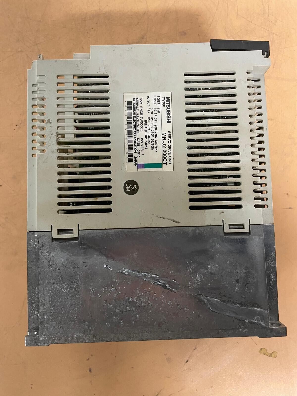 MITSUBISHI Electric MRJ2200CT Servo Drive Unit - High-Power Electric Motor for Industrial Applications - MITSUBISHI ELECTRIC
